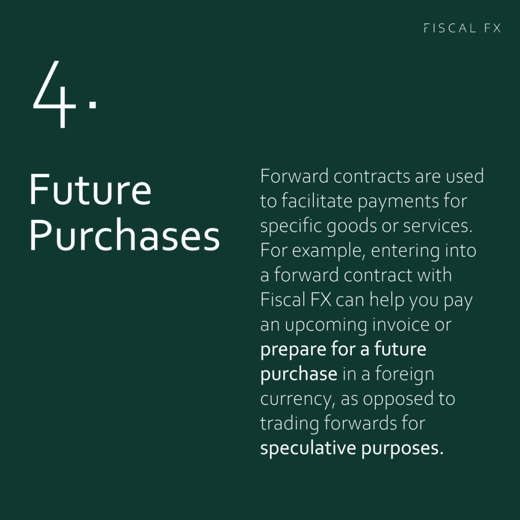 Forward Contract Consideration Reason